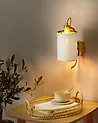 Wandlampe LIBERIA Metall Kupfer