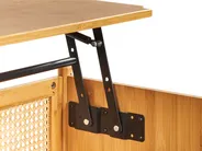 Couchtisch SURREY mit Stauraum Bambus Naturfarben_955566