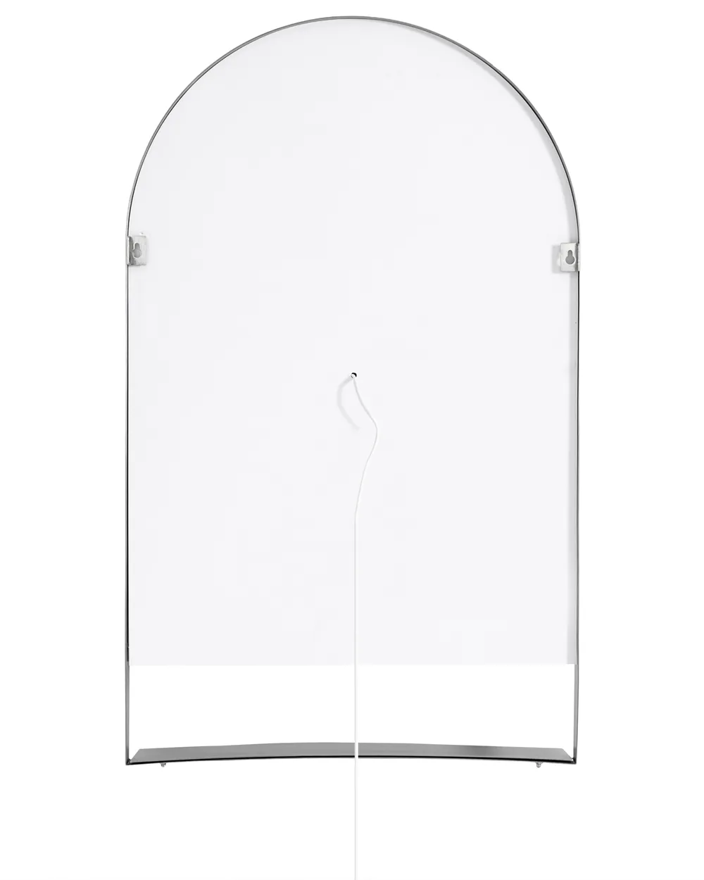 LED-Badezimmer-Spiegel VALOUZE 61 cm 100 cm mit Ablage Silber_1093713