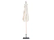 Gartenmöbel Set 6-Sitzer AGELLO mit Schirm (12 Optionen) Akazienholz Braun_924335