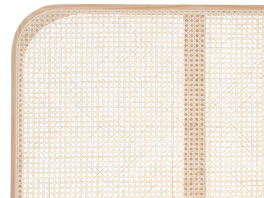 Bed Pine Wood GONFARON 160 x 200 cm (EU King Size) Light Brown_977117