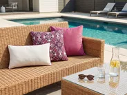 Gartenkissen 3er Set MIRAGE Orientalisches Muster Bunt_979717