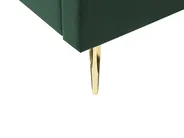 Bett mit Lattenrost Samtstoff MARVILLE 160 x 200 cm Smaragdgrün_836028