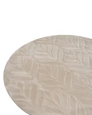 Kunstfellteppich MITCHELL Beige ø 160 cm_1092476