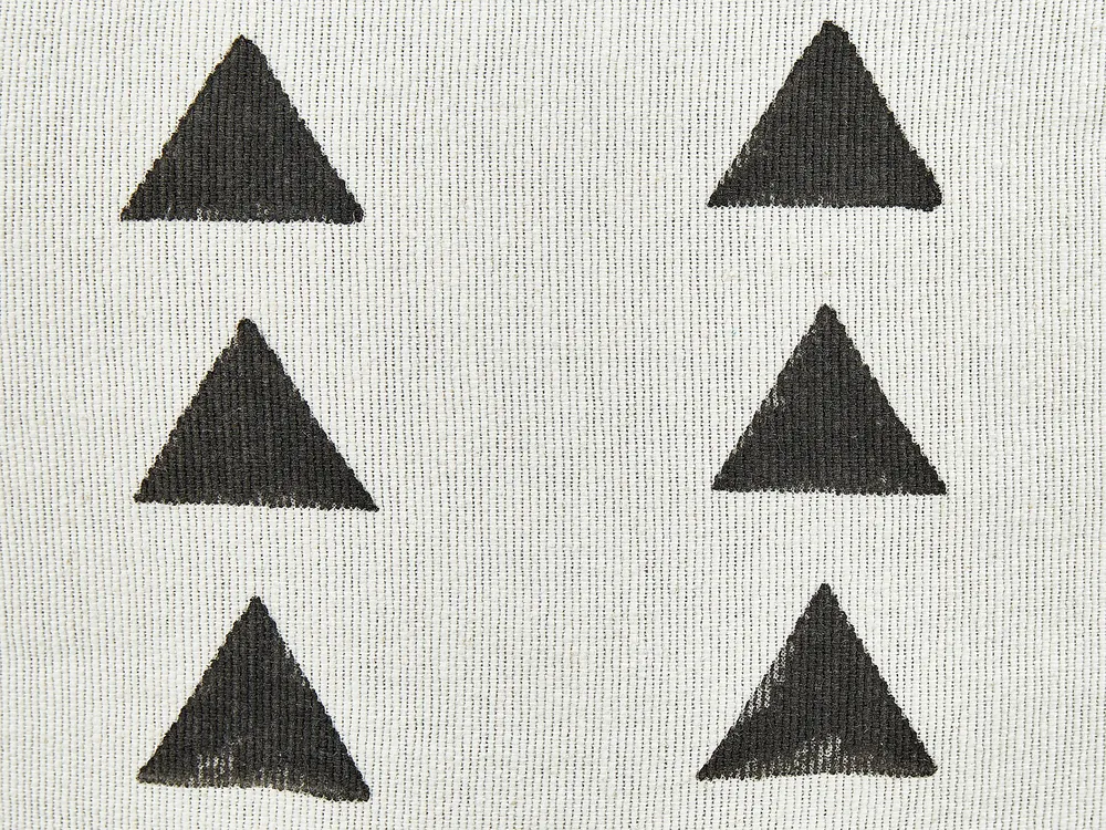 Pouf TARODI Baumwolle Cremeweiß_903855