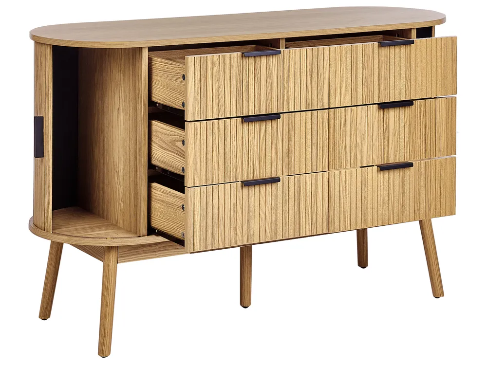 6 Drawer Chest SELAH Brown_935633