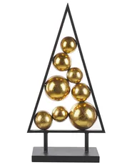 Weihnachtsdekoration RANUA 65 cm Weihnachtsbaum Gold_786998