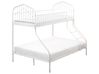 Hochbett Metall CHAMONIX 90/140 x 200 cm Weiß