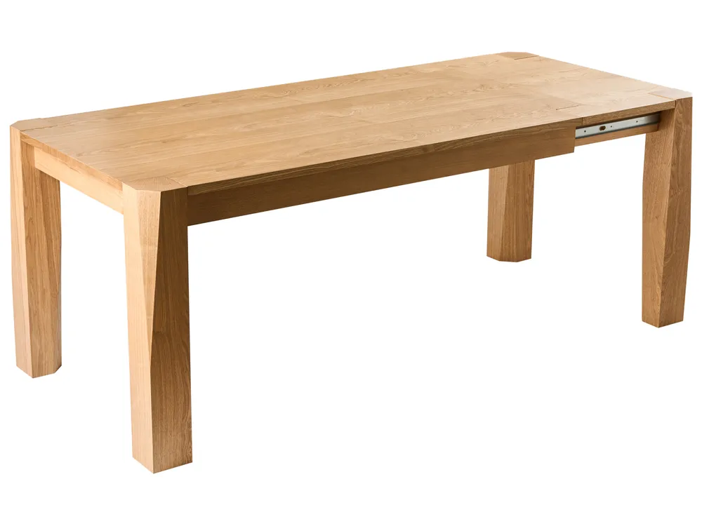 Ausziehbarer Esstisch MISSION Helle Esche 160/200 cm 90 cm