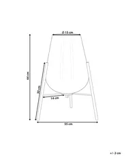 Tischlampe MENA Metall Gold_841546