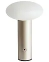 Kabellose LED Tischlampe BUAYAN mit Dimmer Metall Gold