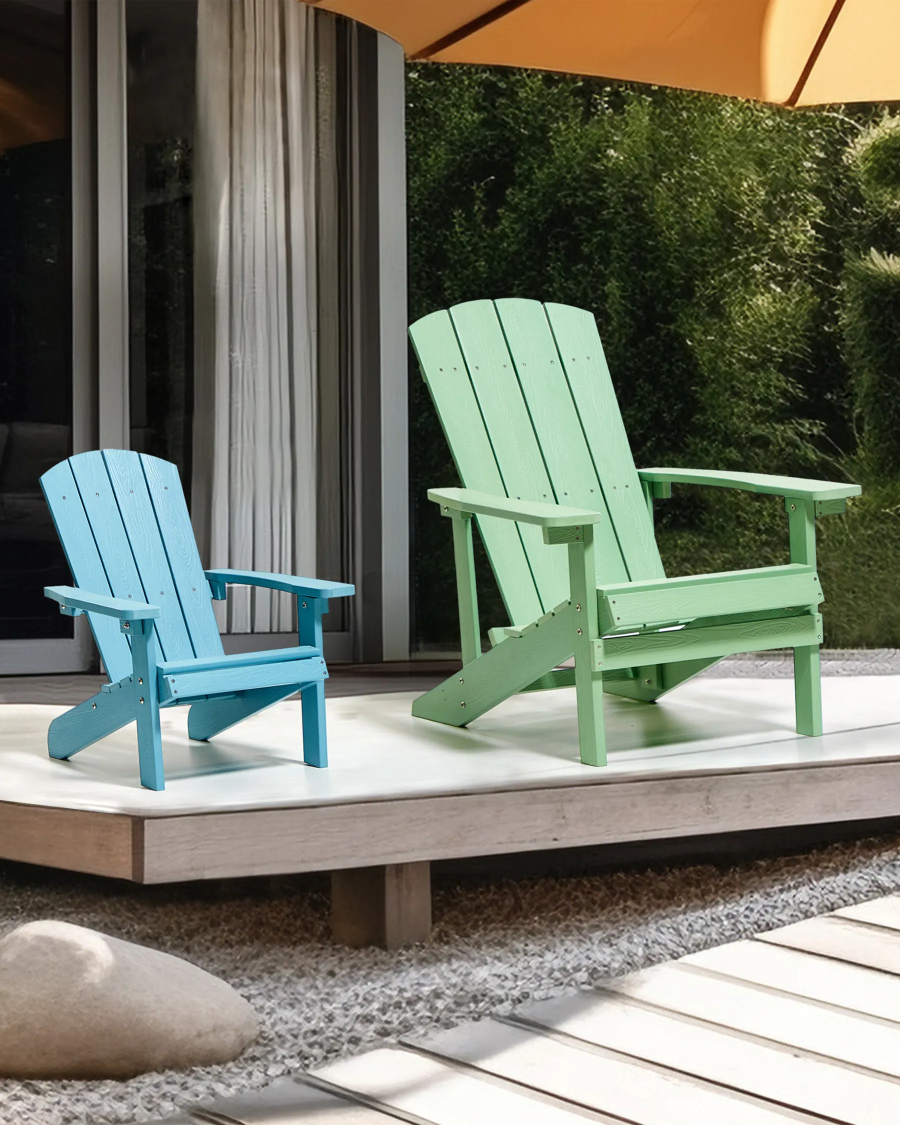 Kindersessel ADIRONDACK Hellblau_918282