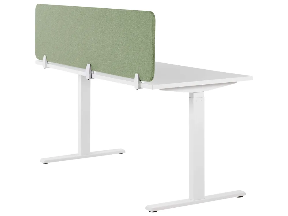 Desk Screen WALLY 180 x 40 cm Green_853239