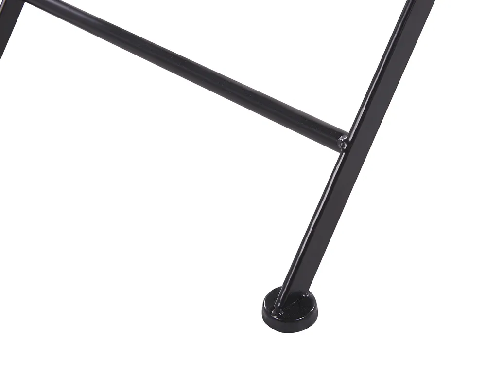 Bistro Set klappbar CARIATI Metall Schwarz_825743