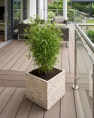 Blumenkübel FEIYAN 44 cm Hellbeige_1049799