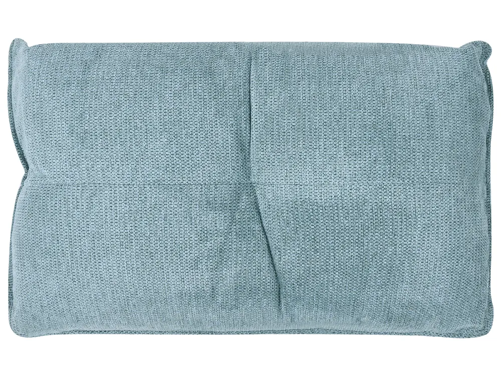 Linksseitige Chaiselongue ROCAMADOUR Stoff Hellblau_1029300