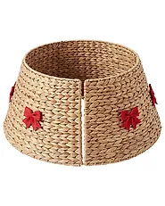 Christmas Tree Collar HINTTA 61 cm Water Hyacinth Natural_1172638
