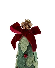 Set of 2 Figurines SIMONIEMI 55/75 cm Christmas Tree Green_1156676