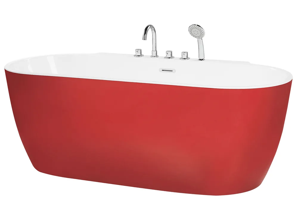 Freestanding Bathtub ROTSO 1700 x 800 mm Red_811196