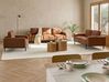 Sofa Set 6-Sitzer SOVIK Kunstleder Braun