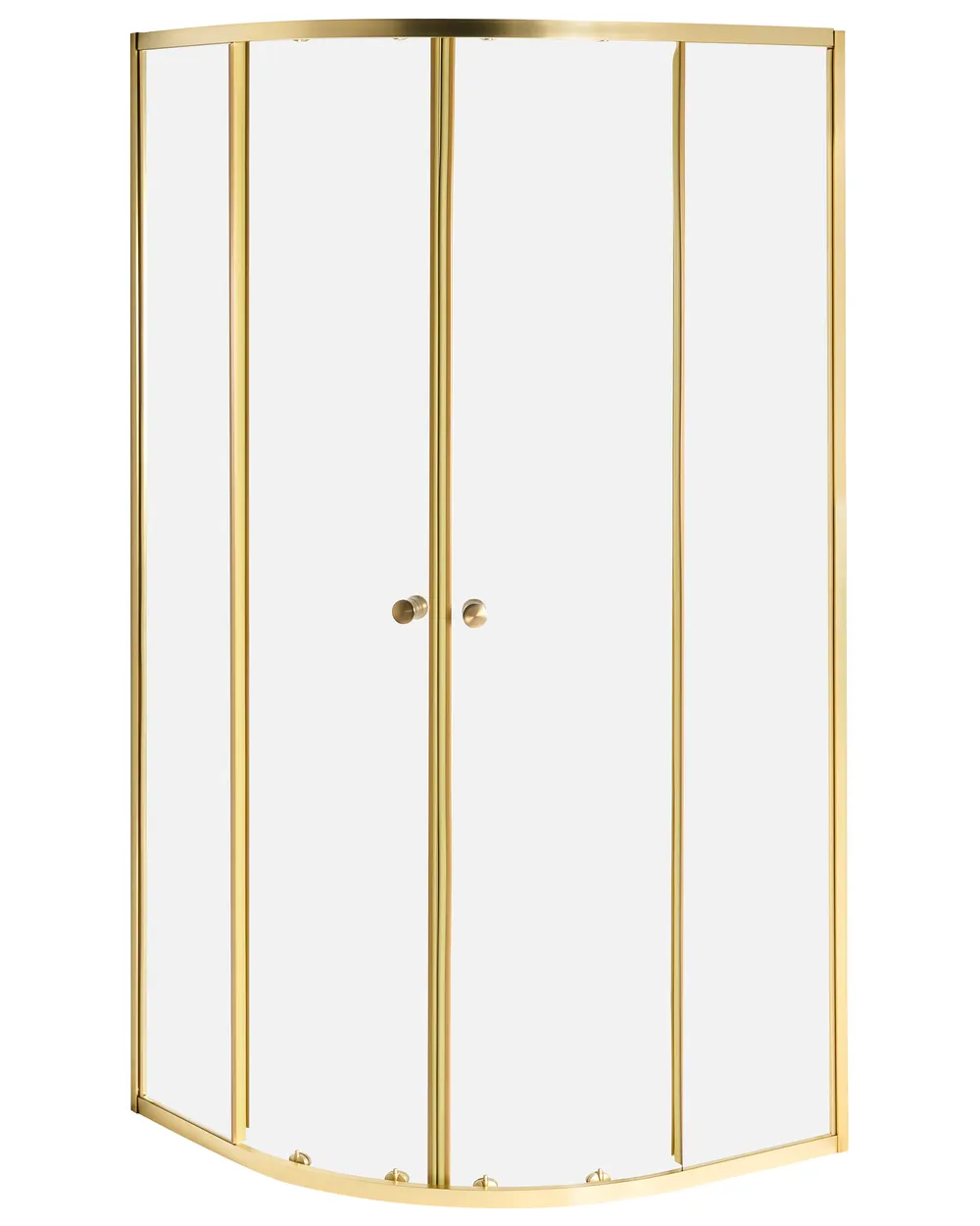 Shower Enclosure ONELLI 900 x 900 x 1900 mm Gold