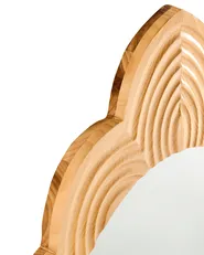 Wandspiegel FRESVILLE 62 cm 100 cm Kiefernholz Hellbraun_997720