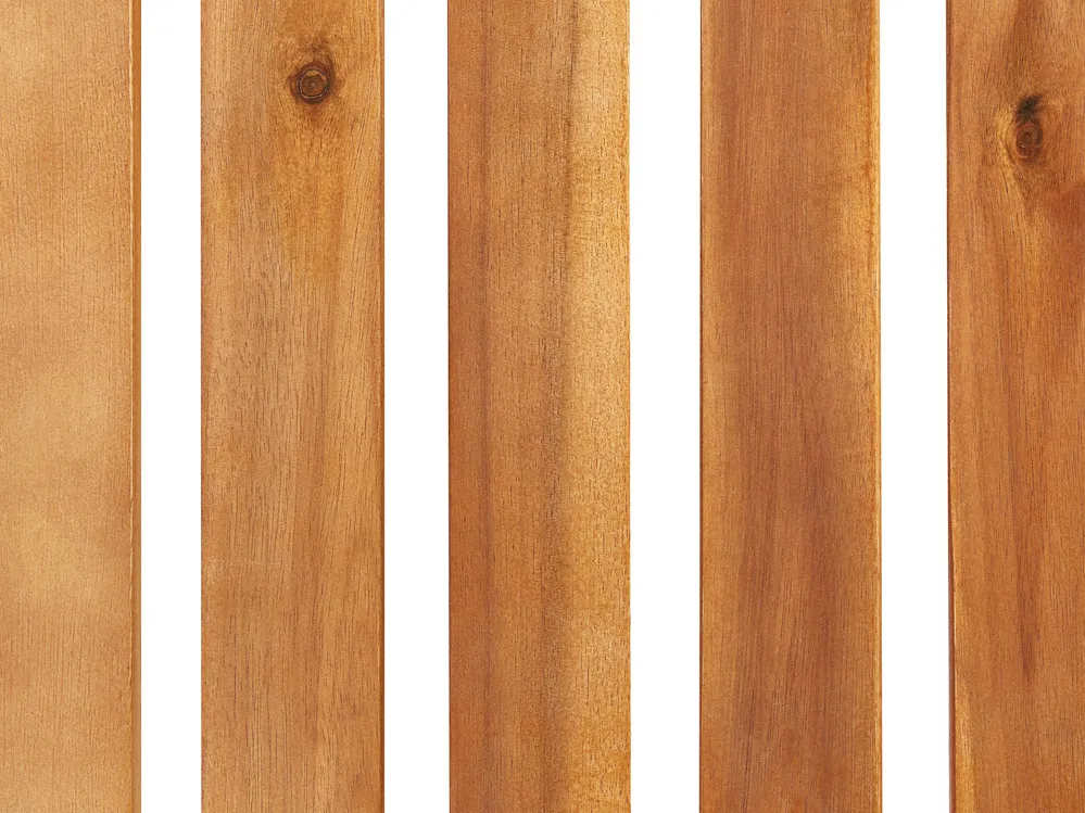 Sonnenliege mit Kissen GRANARI mit Relaxfunktion Akazienholz Braun_863064