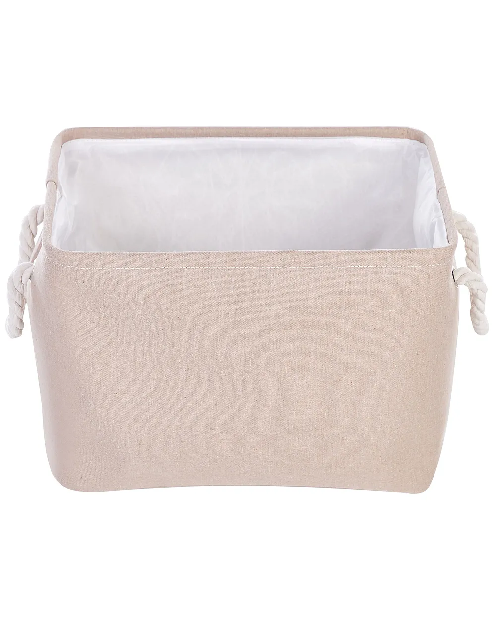 Set of 3 Baskets DARQAB Cotton Taupe_849713