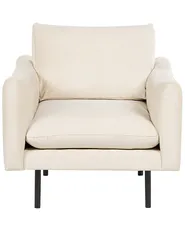 Sessel VINTERBRO Samtstoff Hellbeige_897554
