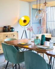 Floor Lamp THAMES Metal Black_848403