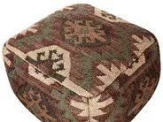 Pouf ARVEN Jute Bunt_848307