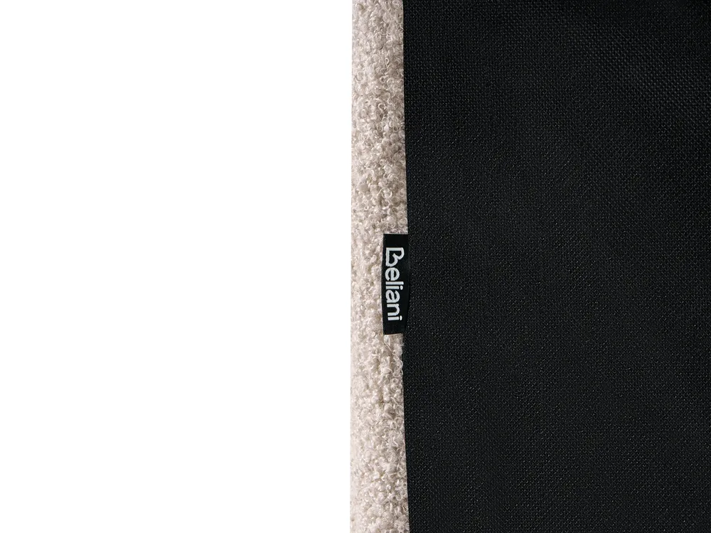Ottoman Bed MASSOGNES Boucle Beige 180 x 200 cm_1030440
