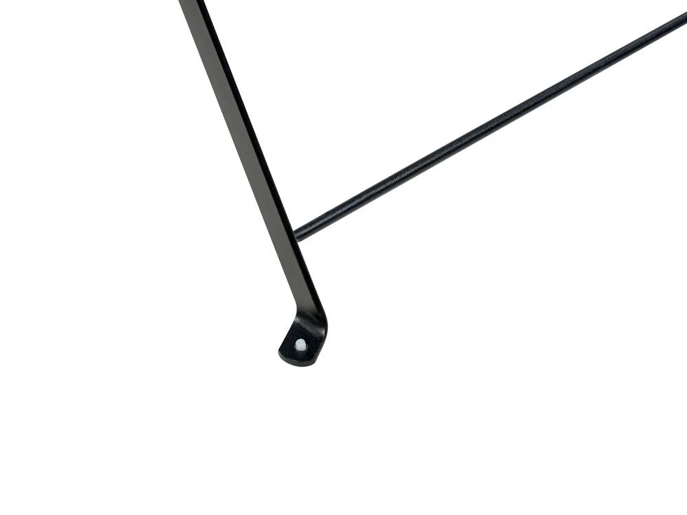 Bistro Set klappbar FIORI Metall Schwarz_879144