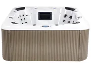 Outdoor Whirlwanne mit LED VILLARRICA Weiß_965298