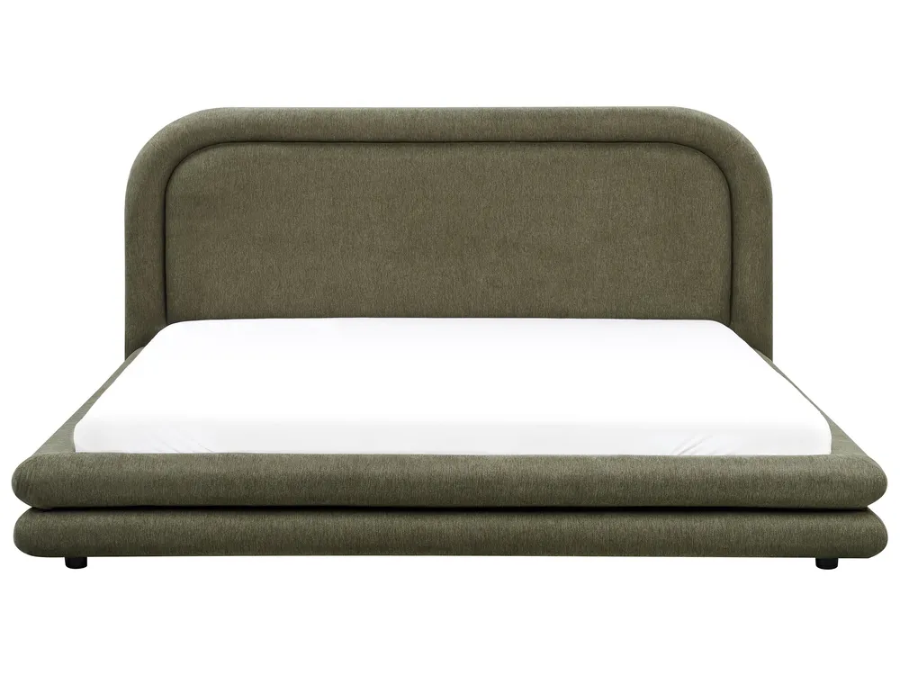 Wasserbett Kunstleinen LAVARDENS 180 x 200 cm Grün_971113