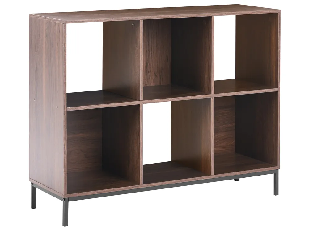 Bücherregal PEMBERTON 73 cm Dunkelbraun