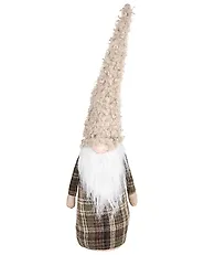 Weihnachtsdekoration 3er Set NAKKILA 51/55/66 cm Zwerg Braun_1174247