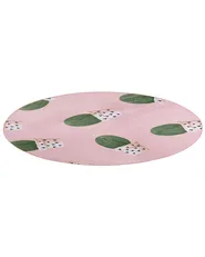 Kids Rug ELDIVAN Pink ø 120 cm_867869