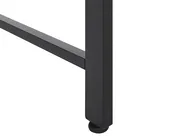 Office Desk with Memo Board VINCE 118 cm 60 cm Black_821449