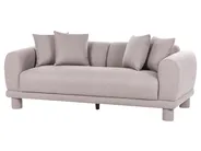 Sofa 3-Sitzer PORI Stoff Taupe_1060008
