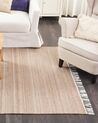Teppich MALHIA Beige 160 x 230 cm