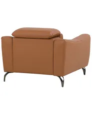 Armchair NARWIK Leather Brown_720581