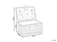 Picnic Basket CLEMENTINE Wicker Natural_964388