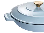Gusseisen Kochgeschirrset 7-teilig FERRANO Hellblau_1073539