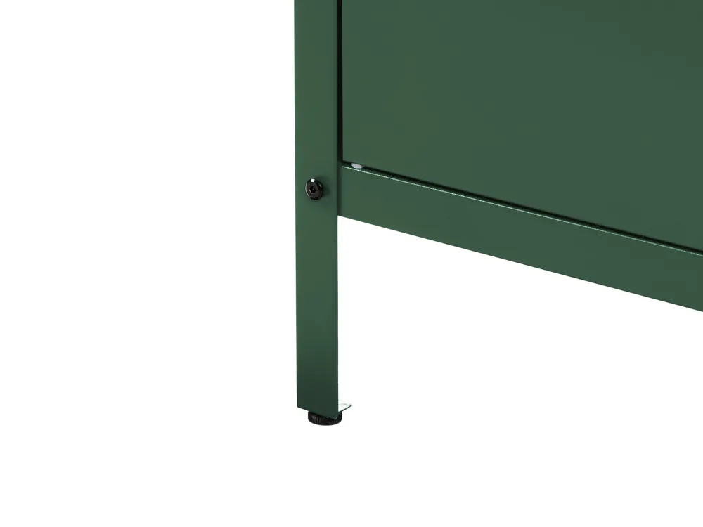 Outdoor Kitchen Cabinet with Sink VILAMA Green_973948