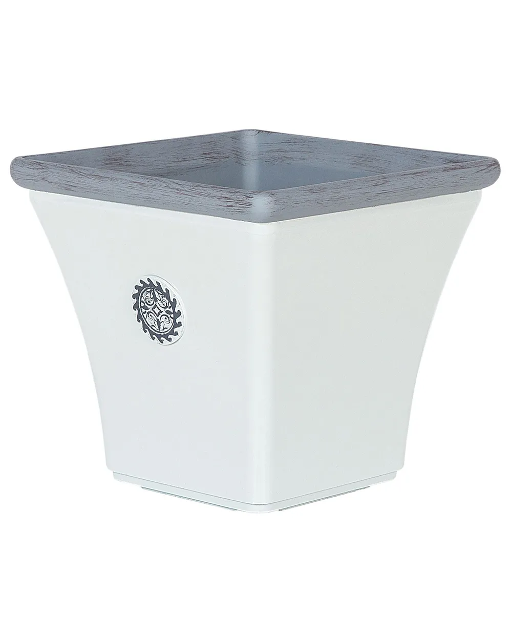 Blumenkübel ELATEIA 37 cm Weiß_739711