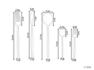 30 Piece Cutlery Set RIGATONI Silver_902901