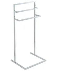 Towel Stand MELINCUE Metal Silver_1050172