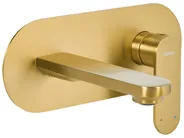 Wandmontierte Waschtischarmatur CHAPALA Messing Gold_995721
