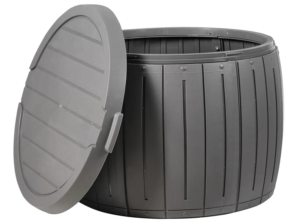 Aufbewahrungsbox PRINOS 56 cm 56 cm Grau_1013749